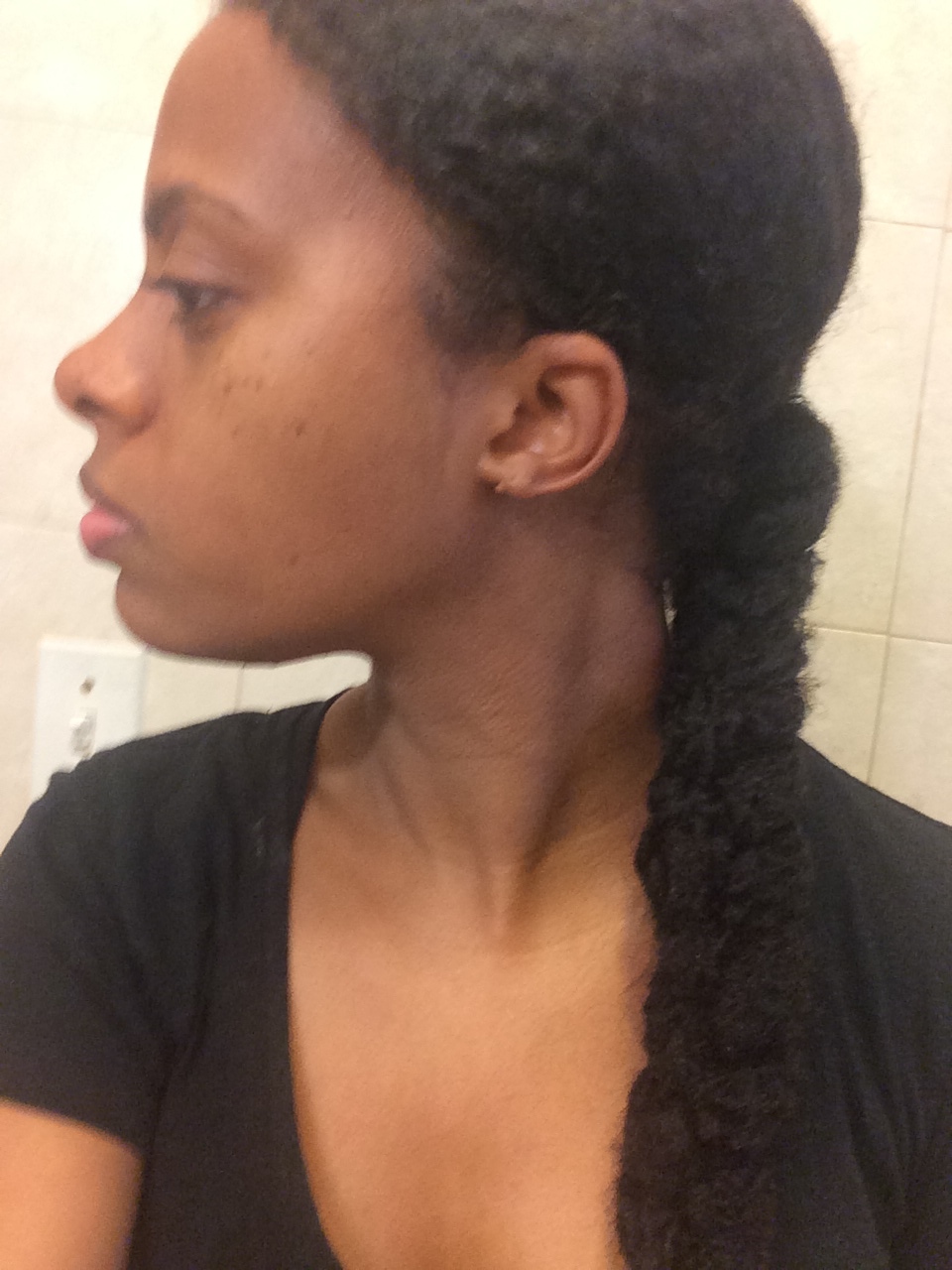 Easy Protective Style For Natural Hair Using Marley Braiding Hair