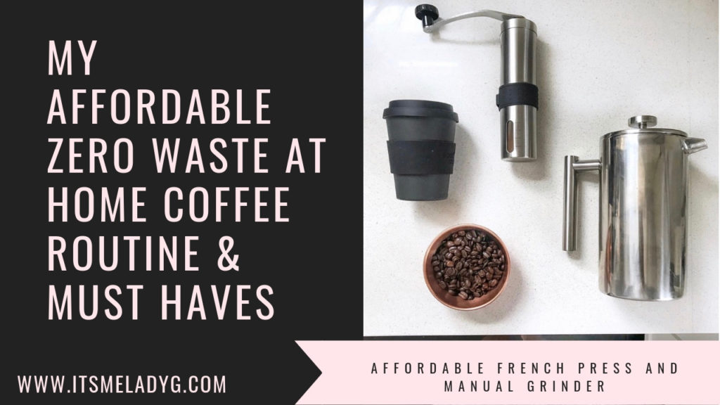 affordable coffee at home zero waste ideas 