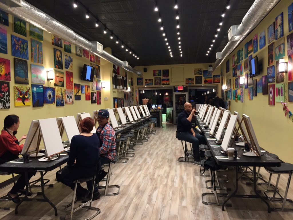 Girl's Paint & Wine Night Out at Pinot's Palette Park Slope - It's Me ...