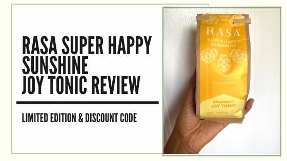 Rasa Coffee Alternative Super Happy Sunshine Joy Tonic Review