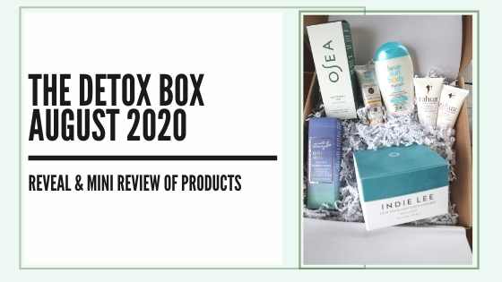 august 2020 detox box review