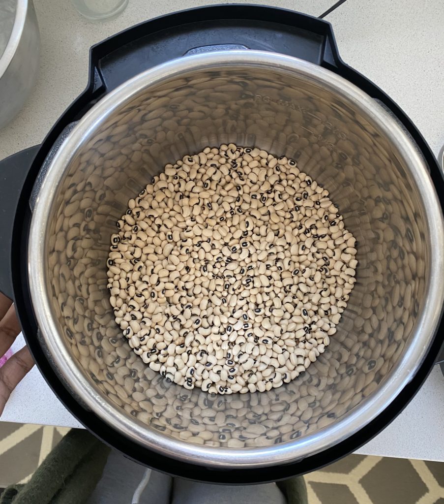 best black eyed peas instant pot recipe no soaking 

