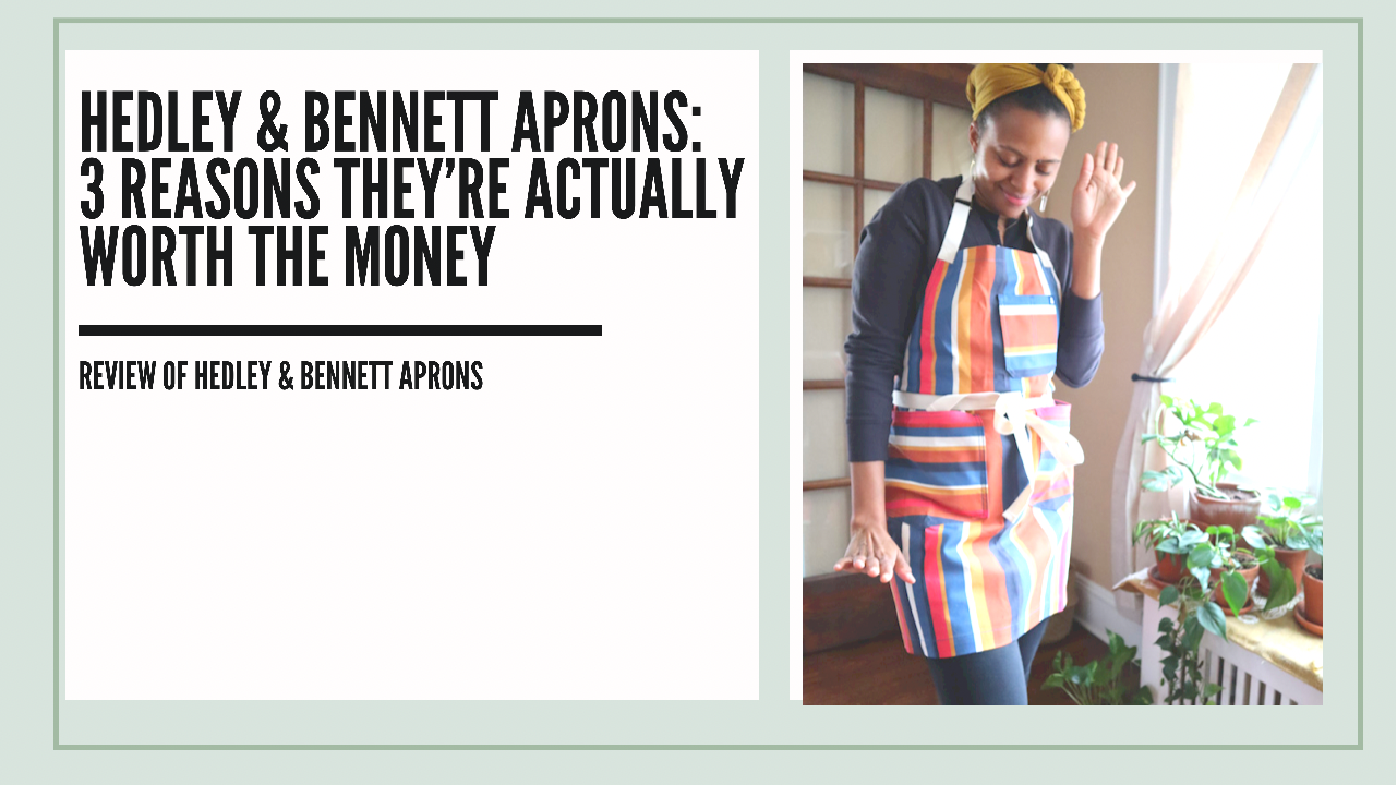 hedley & bennett apron review coupon code