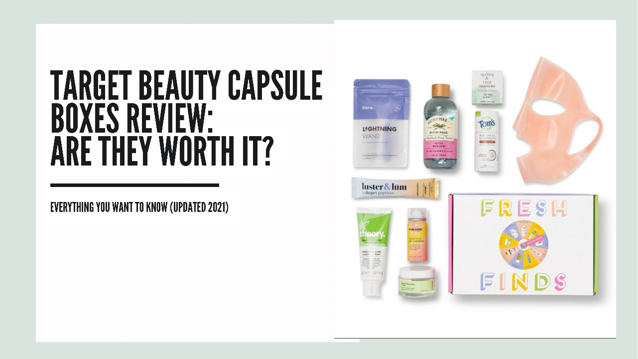 target beauty capsule review 2021
