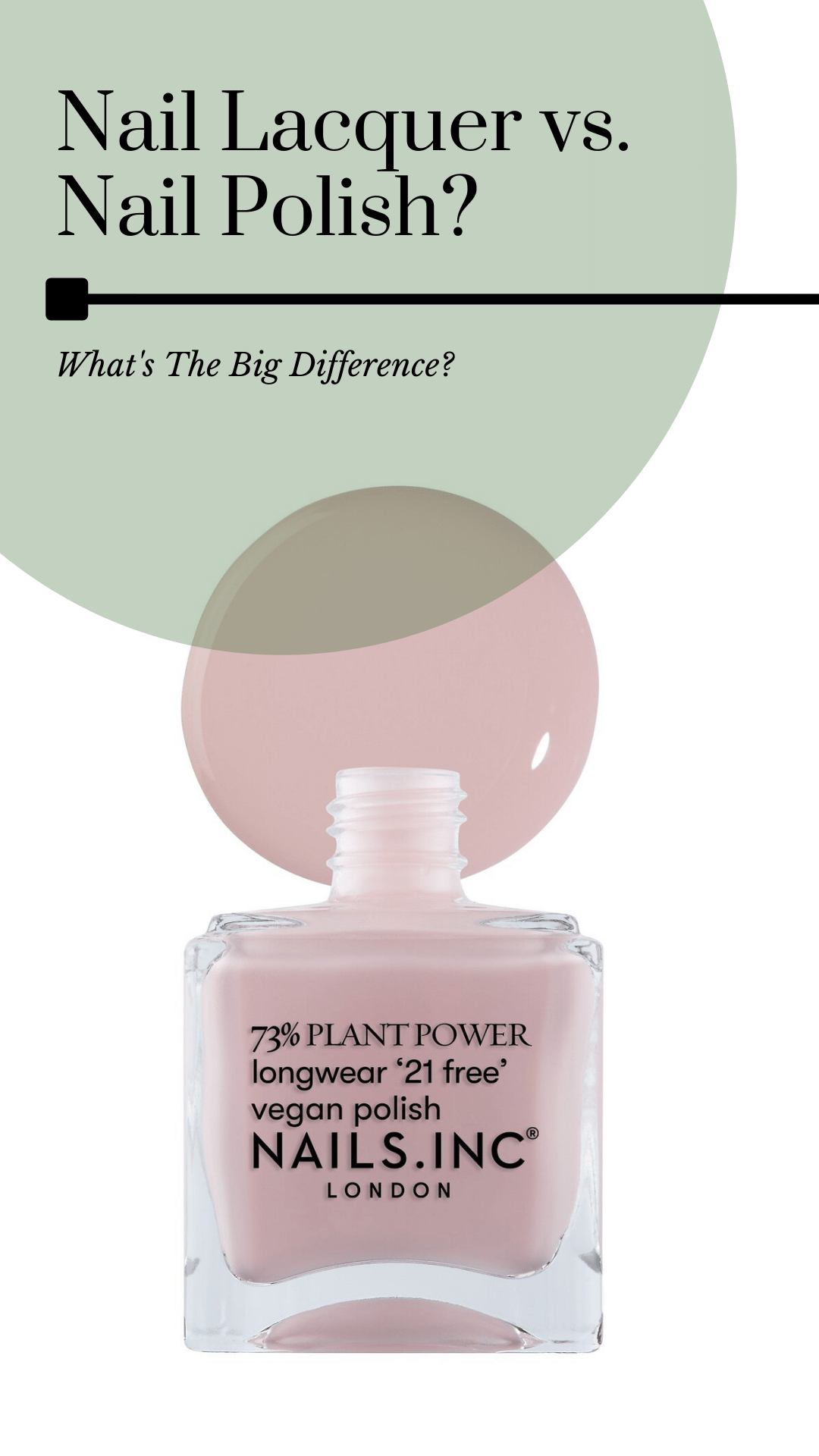 Nail lacquer nail shop polish