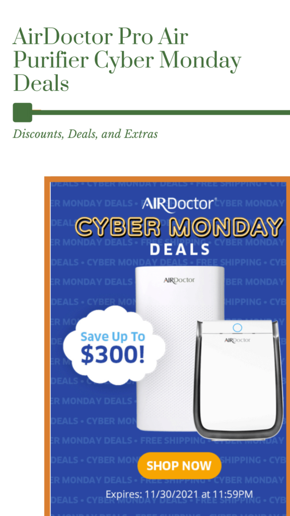 air doctor pro cyber monday deals 2021

