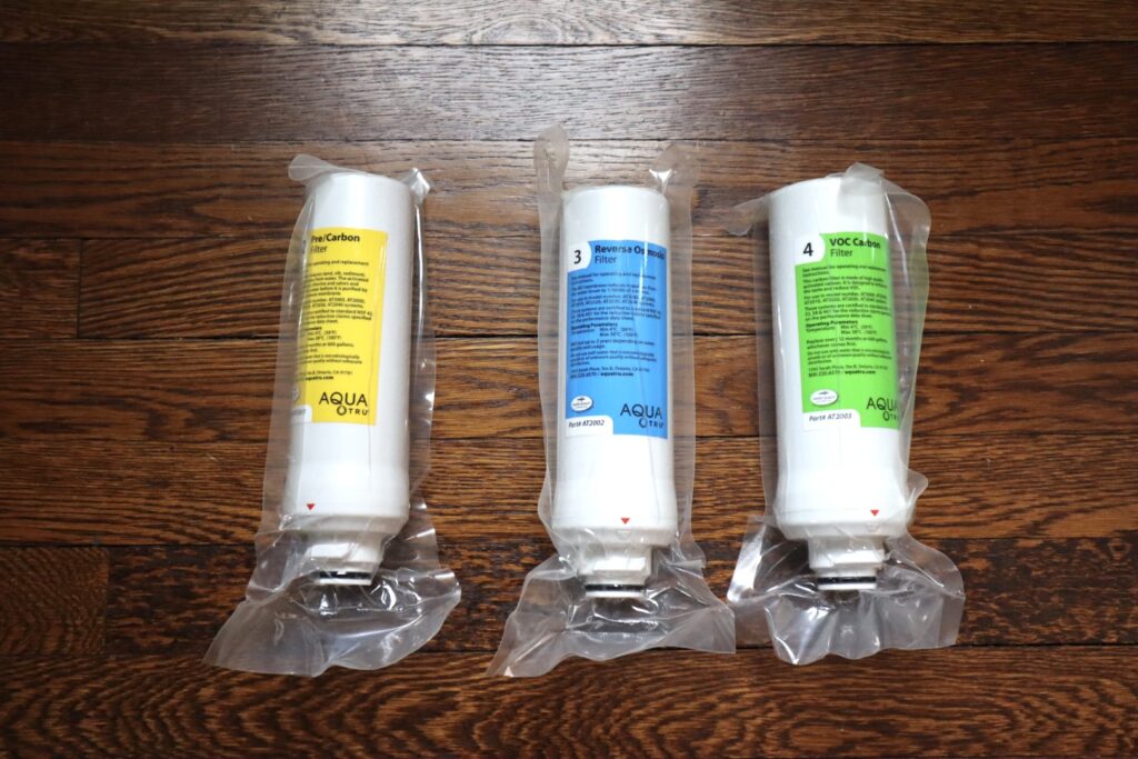 Aquatru Carafe - Countertop Reverse Osmosis Water Purifier