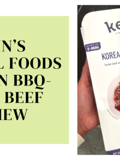 Kevin's Natural Foods Korean BBQ Style Beef review