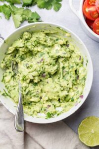 easy guacamole recipe side dishes for tacos 
