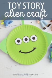 disney toy story craft paper plate preschoolers