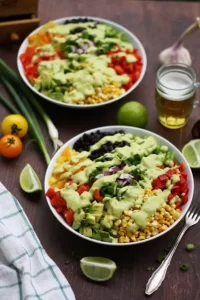 vegan mexican chopped salad tacos recipe