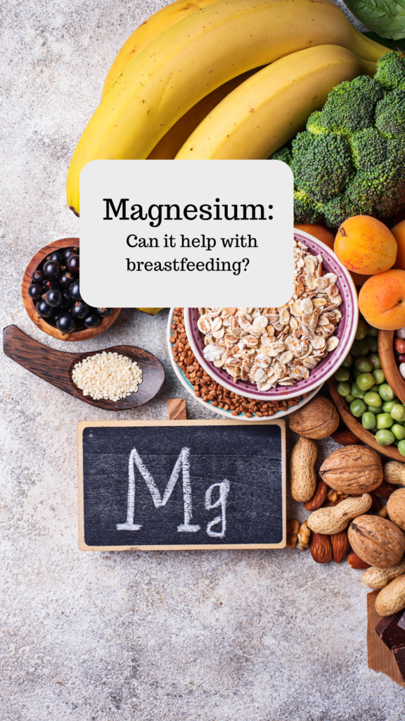 breastfeeding and magnesium