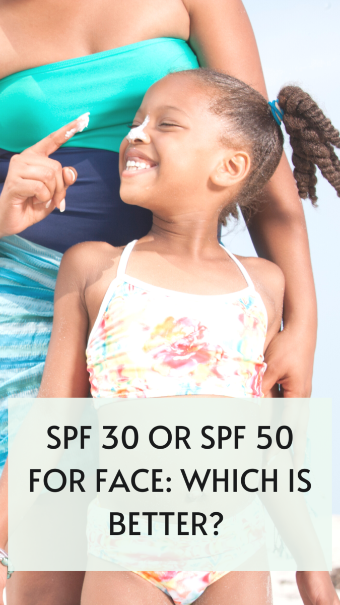 SPF 30 or SPF 50 For Face Which Is Better? It's Me Lady G