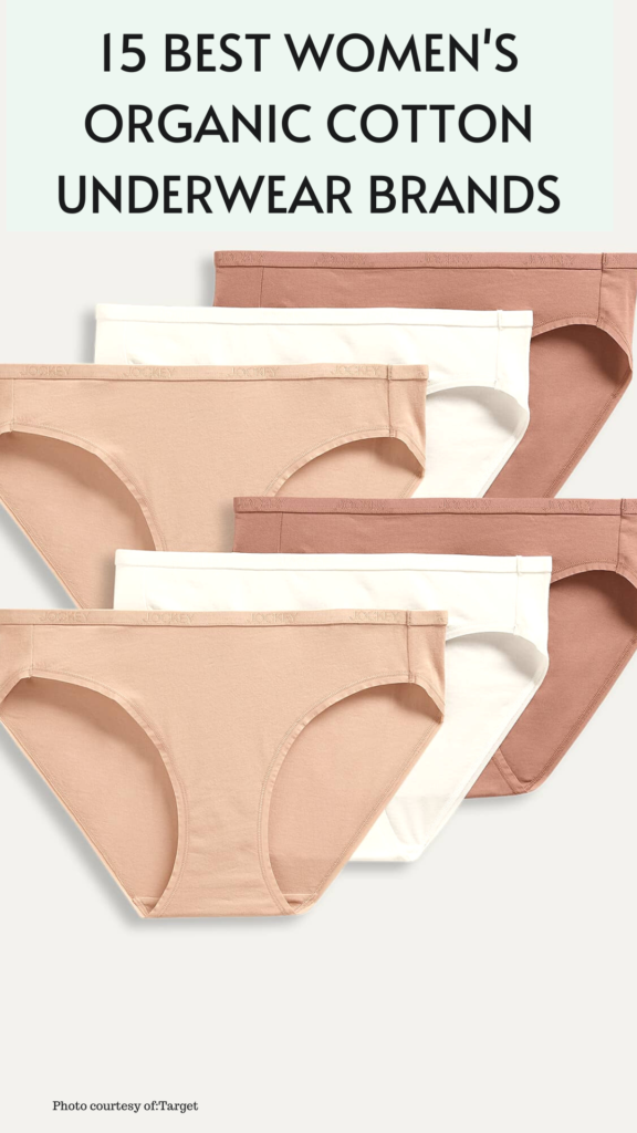 15 best women's organic cotton underwear brands