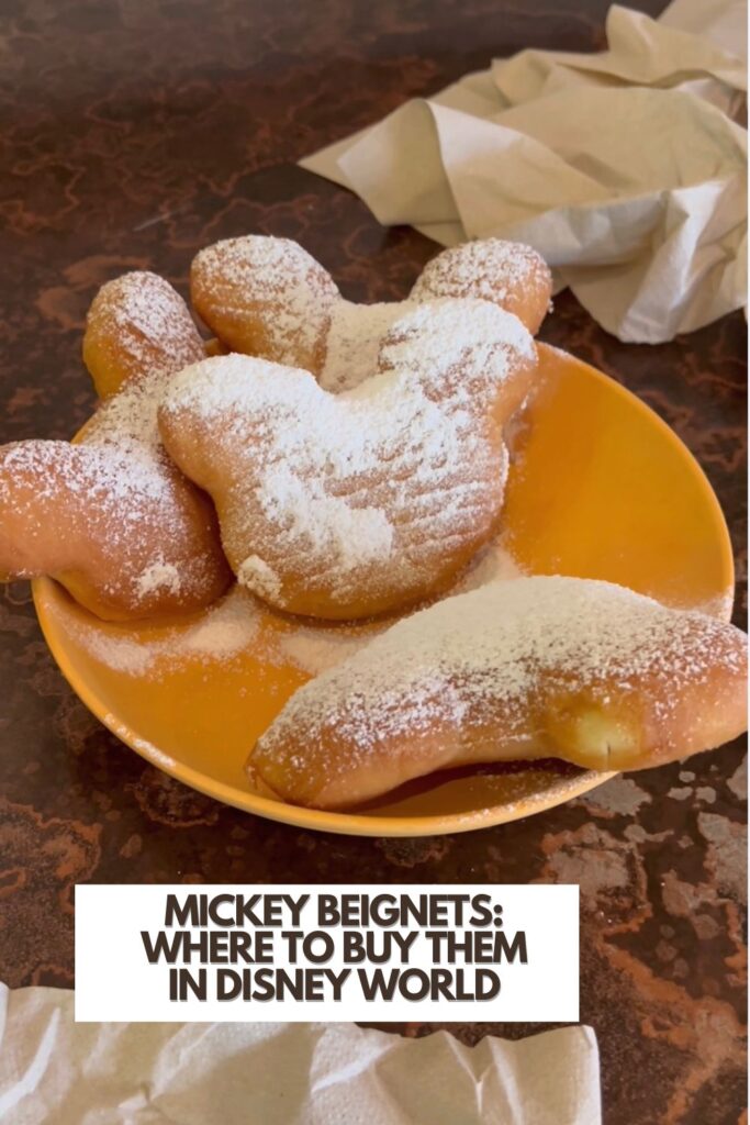 mickey beignets Disney world 