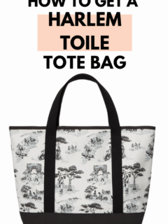 Harlem toile tote bag