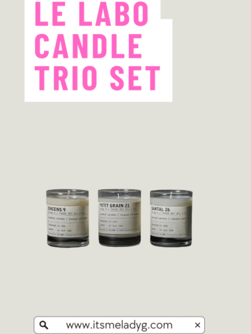 Le Labo Candle Trio Set